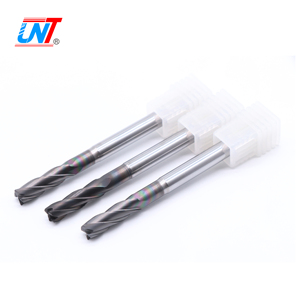 UNT硬质合金Fresa金刚石涂层数控刀具4槽角半径立铣刀石墨 - Product Image 2