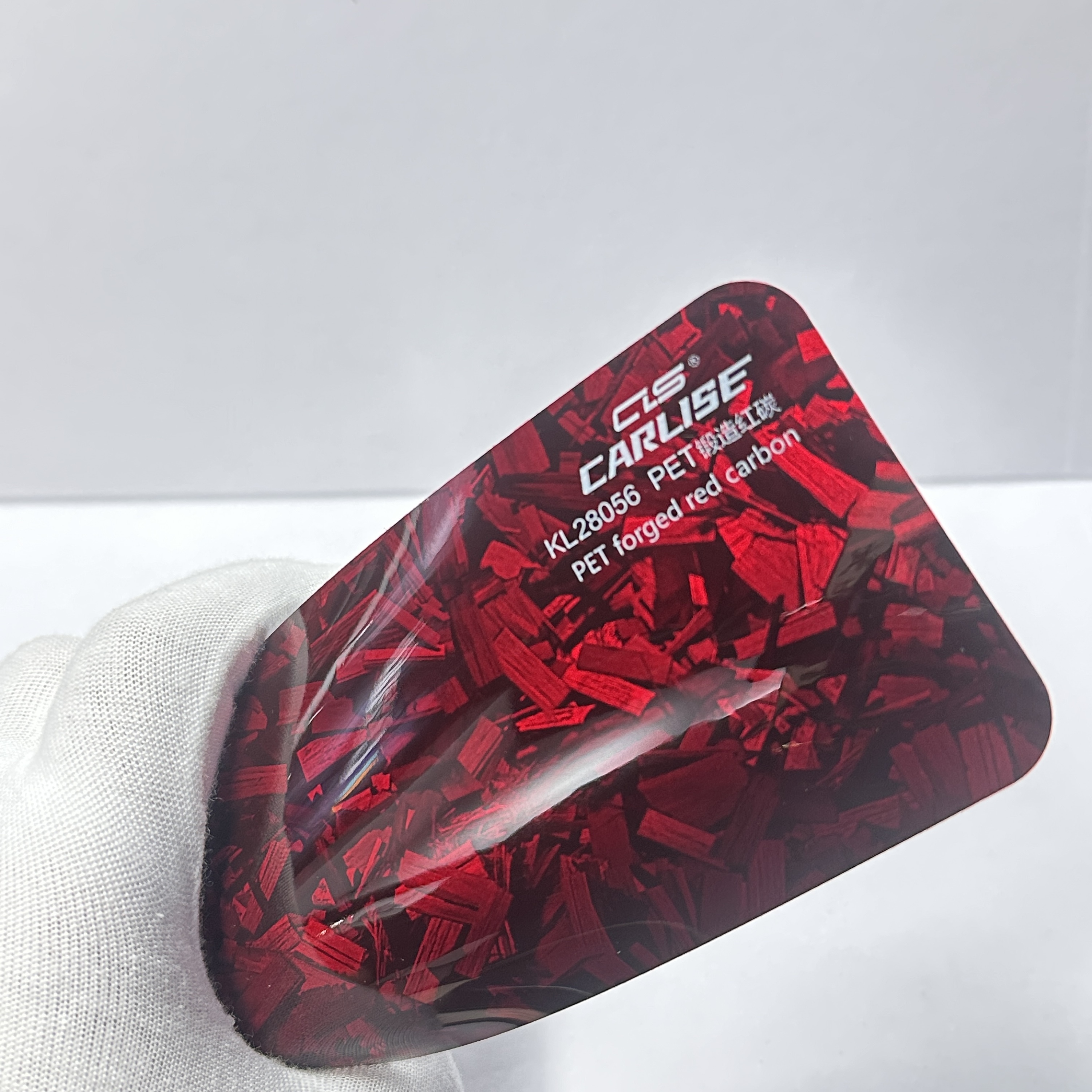 Carbono rojo forjado