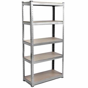 Estantería de almacenamiento sin tornillos ajustable, 5 capas, resistente - Product Image 6