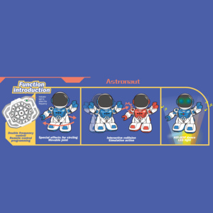 Kinder Lernspiel zeug multifunktion ale Astronauten fernbedienung intelligente Programmierung Fern roboter - Product Image 3
