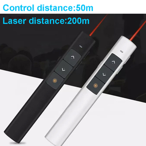 Telecomando puntatore Laser Wireless con Logo di carica di tipo C Logo personalizzato presentatore puntatore di presentazione del punto di potenza