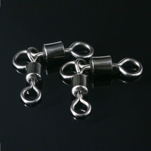 Fishing <strong>Swivel</strong> Impressed Rolling <strong>Swivels</strong> Three Way Crane Rolling Fishing <strong>Swivel</strong> with Solid Ring - Product Image 2