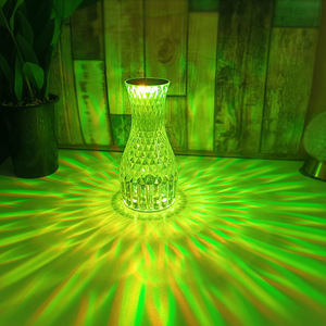 16 Color <strong>Magic</strong> <strong>Rose</strong> Cristal Lampe Led Crystal Table TOUCH <strong>Lamp</strong> Led Crystal Dia Mond <strong>Rose</strong> Night Light Table <strong>Lamps</strong> - Product Image 1