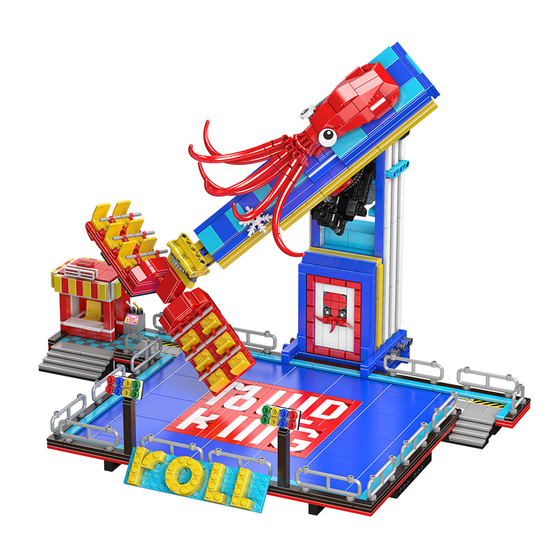 Octopus swing car-1668 granules