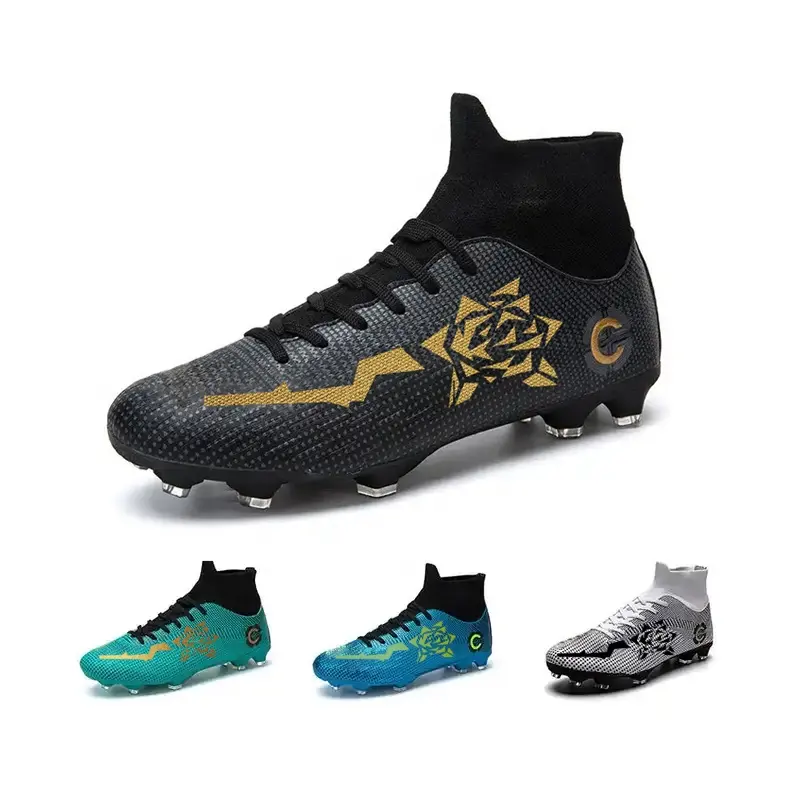 Zapatos De fútbol personalizados para jóvenes, botas De fútbol para hombres, Sepatu Bola, Oem