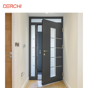 Dự Án Dân Cư Cửa An Ninh Nhôm Châu Âu Cho Nhà Ở Cửa Ra Vào Biệt Thự Phía Trước Ngoại Thất - Product Image 3