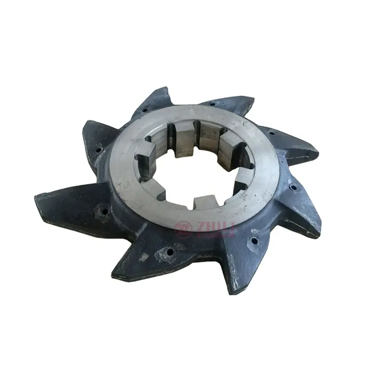 Alta qualidade OEM fundição desgaste peças estrela roda máquinas mineração peças fundição peças