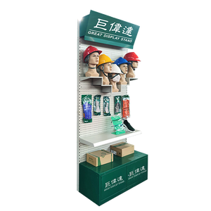 Kunden spezifische Hardware Tool Shop Display Rack Mer chand ising Metall Peg board Hanging Hook Stand