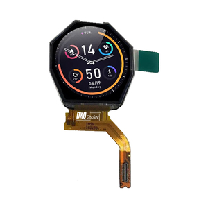 0,96 Zoll halb reflektieren des halb transparentes TFT-<span class=keywords><strong>LCD</strong></span>-<span class=keywords><strong>Display</strong></span> 480*480 LPM010R030B Rund modul RGB IPS Smart Watches Home