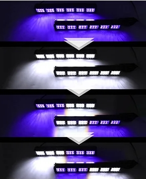 Blue to White to Blue&White to White&Blue