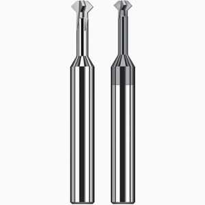 Pah kırma kesiciler yukarı ve aşağı freze karbür 4 flüt freze kesicisi çelik işleme ve alüminyum işleme için - Product Image 2