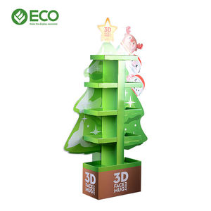 ECO Custom Large Cardboard <strong>Display</strong> Tree Stand Christmas <strong>Display</strong> - Product Image 1