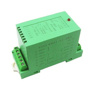 Aislador de señal RS485 de alta calidad, módulo de entrada analógica PLC, convertidor RS485 de 4-20ma para programación de PLC de señal Industrial