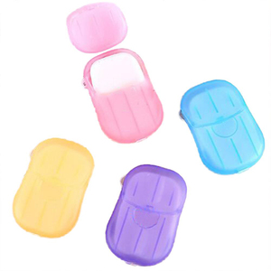 Disposable Hand <span class=keywords><strong>Flake</strong></span> Travel Portable Wash Scent Paper Bath Soap