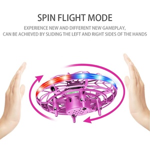 2021 Anti-collision Gesture Controlled Flying UFO Toy Hand Induction Suspension Drone Kid Mini Aircraft Toy Interactive Gift - Product Image 5