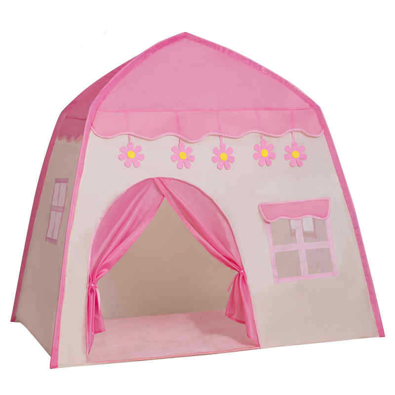 Tenda con fiori rosa in tessuto rinforzato 420D