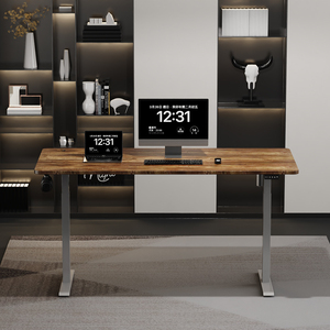 Soporte para ordenador de oficina, marco de escritorio, ancho de haz y altura, estación de trabajo eléctrica ajustable, Base de mesa de PC para juegos, patas de Metal - Product Image 5