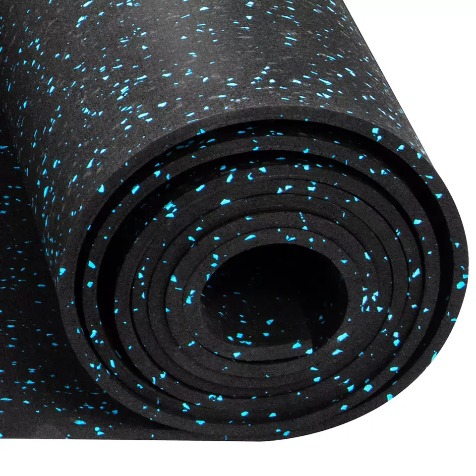 Alto tasso di riacquisto 6mm Eco Friendly palestra pavimentazione in gomma Anti Shock piastrelle in gomma antiscivolo tappetino in gomma