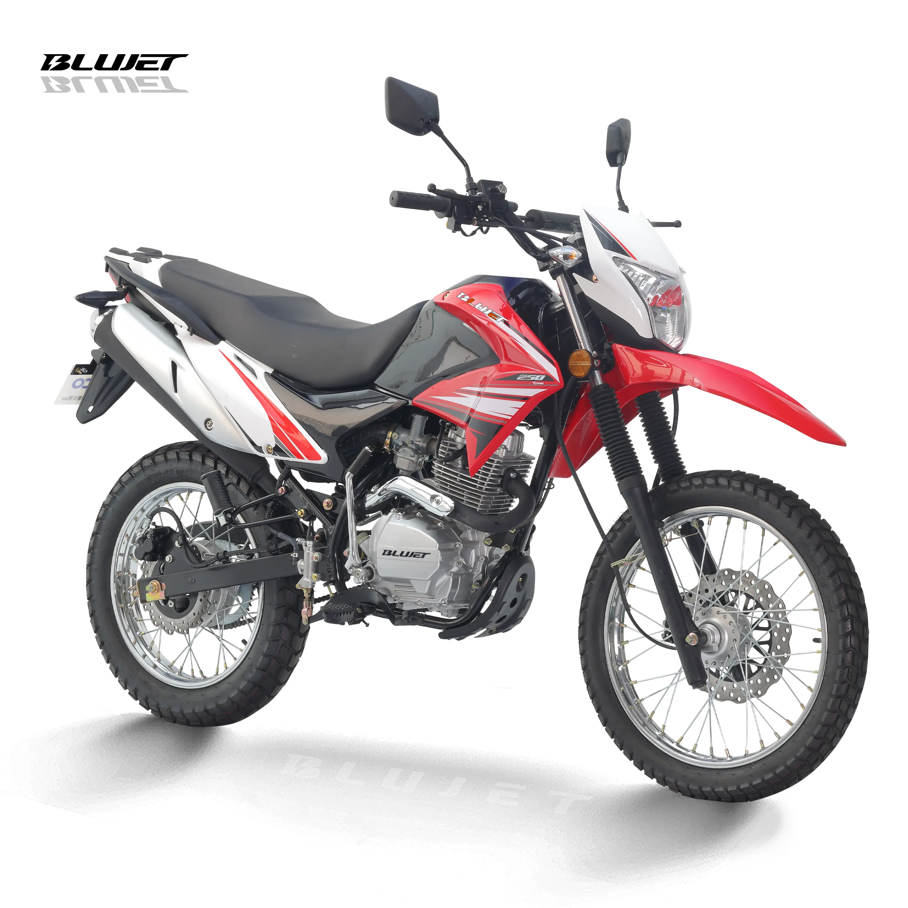 Broz 200 yeni 200cc sokak motosiklet itme çubuğu CG200 motor dijital metre disk fren 300cc enduro motosiklet