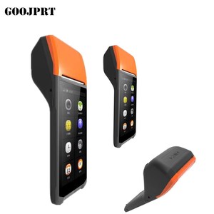 Barcode <strong>Scanner</strong> 2D <strong>Android</strong> <strong>Pda</strong> Thermal Printer 5.5inch Touch Screen Handheld POS Printer - Product Image 2
