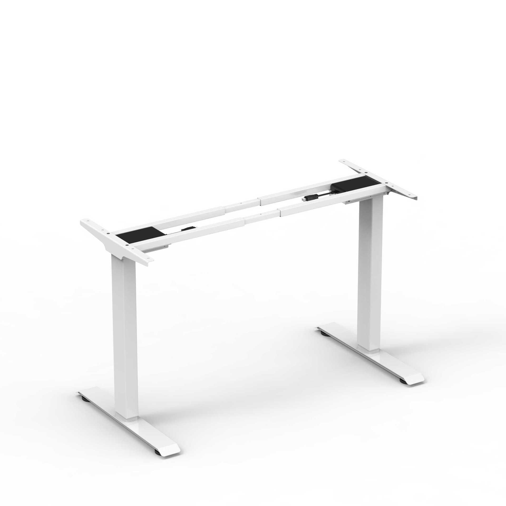 White table frame (excluding tabletop)