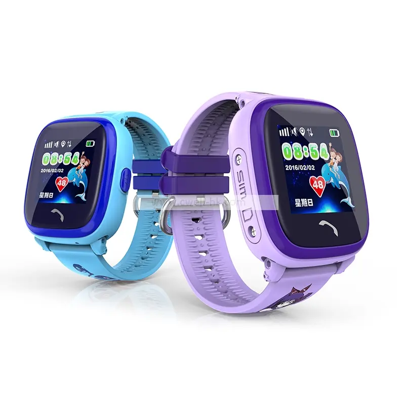 TWATCH DF25G 1,22 Zoll Bildschirm IP67 wasserdicht GPS LBS Doppel-Positionierung Kinder GPS SOS Funktion Uhr für Kinder