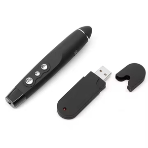 Tragbarer drahtloser PPT Presenter Laserpointer mit rotem Laserpointer Pen RF-Fernbedienung USB Powerpoint PPT Präsentation spunkt
