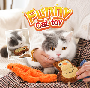 Juguetes de hierba gatera para gatos Proveedores de mascotas personalizados Juguete de bola de hierba gatera interactivo Ratón de peluche Animal Gato Juguetes de hierba gatera - Product Image 2