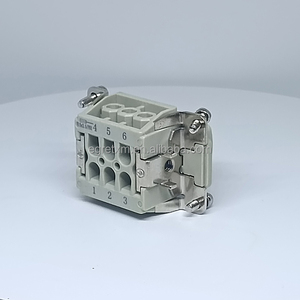 ขั้วต่อสายไฟ6-Pin สำหรับงานหนัก HE-006-F ใช้กับอุปกรณ์จ่ายไฟ - Product Image 5