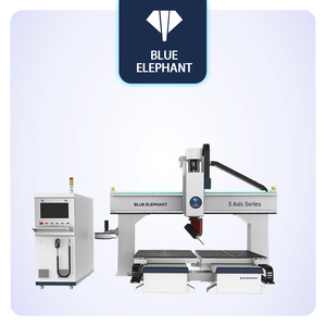 CE Approved <strong>Small</strong> 1212 <strong>CNC</strong> <strong>5</strong> <strong>Axis</strong> <strong>CNC</strong> <strong>Router</strong> Twin Table 3D Woodworking Foam Sculpture Making <strong>Machine</strong> for Sale - Product Image 3