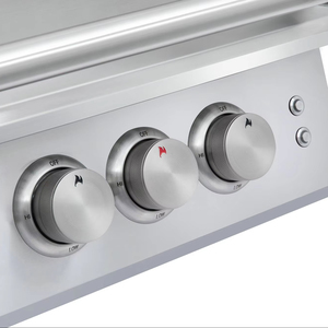 Cao <span class=keywords><strong>4</strong></span>-burner thép không gỉ gas BBQ nướng trong nhà ngoài trời gấp Kim Loại Nhà Bếp Xe đẩy Hàn Quốc cắm trại rang/nướng than - Product Image 3