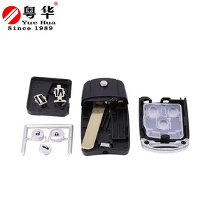 3 düğme Flip araba uzaktan anahtar kabuk Fob Transponder kapak Honda Acura Civic Accord caz CRV HRV anahtar kılıf konut yedek - Product Image 2