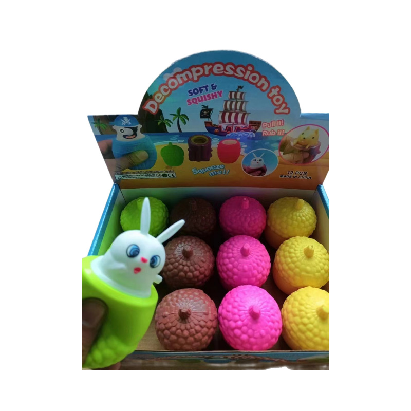Caja color taza exprimible conejo avellana