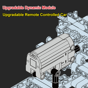 WOMA oyuncaklar C0922 öğrenci çocuk entelektüel eğitim yetişkin kök birleştirin RC araba modeli yapı taşı tuğla spor araba - Product Image 3