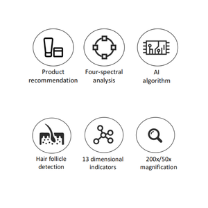Ai kỹ thuật số da tóc phân tích da Đầu HD kính hiển vi Thiết bị phân tích tóc thông minh ai thông minh phân tích da đầu - Product Image 4