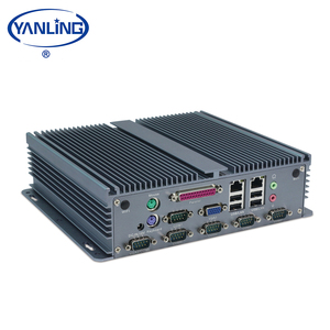 Fanless Industrial Pc Intel Atom D2700 Dual Core 2 Lan <strong>Embedded</strong> Box <strong>Computer</strong> for <strong>Windows</strong> XP - Product Image 4