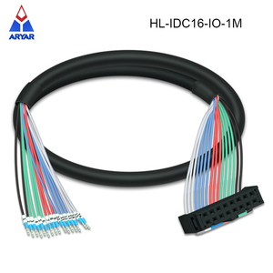 IDC16 זכר <span class=keywords><strong>16P</strong></span> מסוף בלוק הבריחה לוח idc1 מחבר 1M PLC ממסר מתאם דין רכבת