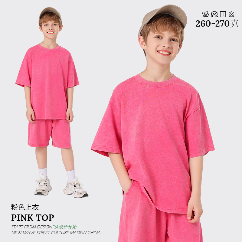 t-shirt rosa sale saltata in padella