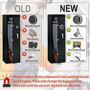 Đáng tin cậy chống trộm khóa điện tử mạnh mẽ hợp kim kẽm thiết lập lại bảng mạch cáp mật khẩu cho súng an toàn lưu trữ cá nhân OEM - Product Image 5