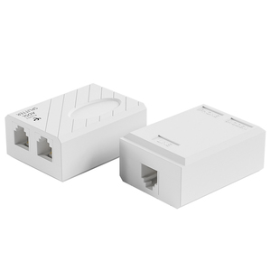 ADSL Micro Filter RJ45 <strong>1</strong>-2 Modem <strong>Splitter</strong> RJ11 Telephone Line Broadband Voice <strong>Splitter</strong> for Telecom Telecommunications - Product Image 3