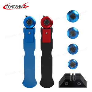 Uygun DIY vinil Wrap güvenlik görevlisi kesici bıçak özelleştirilebilir OEM Backpaper eğme kesme aletleri el aletleri - Product Image 1
