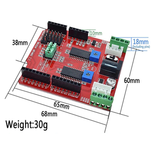 A3967 doppio Stepper motore Driver Shield modulo due canali IO PWM CNC 3.3V 5V - Product Image 5