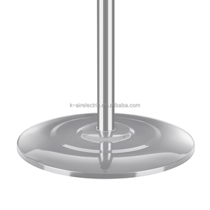 Pedestal Plástico Uso simple Programable 5 aspas Fuera Ventilador de pie de 16 pulgadas para el hogar - Product Image 5