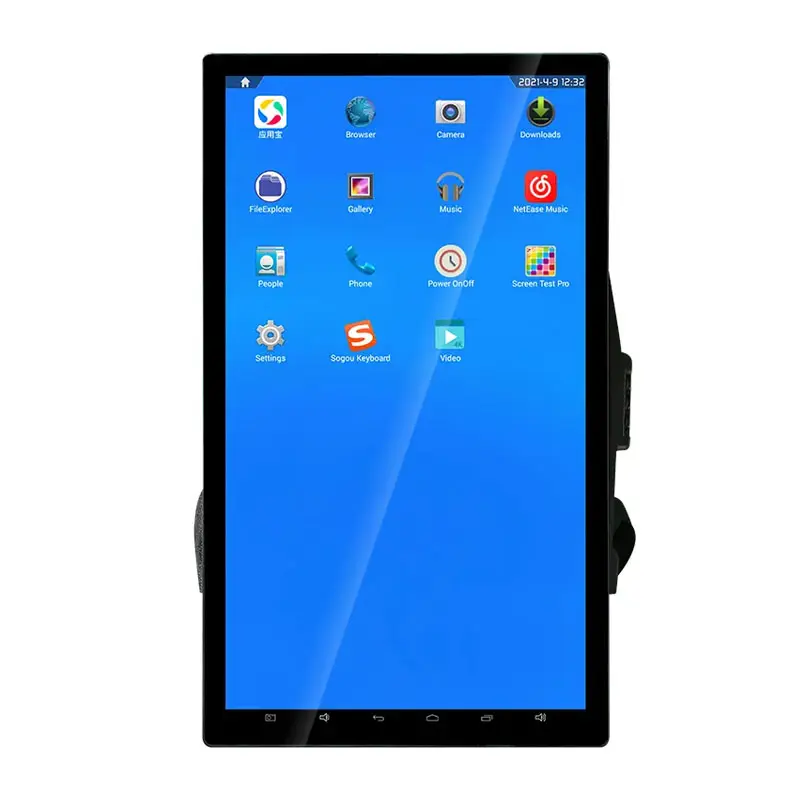 Cartellone per lo zaino digitale LCD Mobile da 21.5 pollici con lettore multimediale pubblicitario verticale portatile
