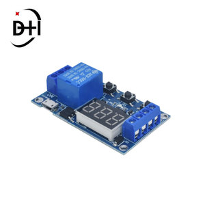 Modulo relè 6-30V interruttore Trigger Time Delay Circuit Timer Cycle Trigger regolabile OFF / ON Switch ciclo di temporizzazione per Arduino