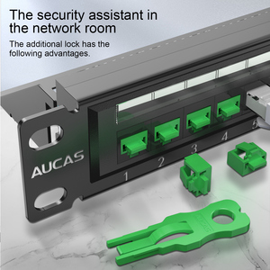 Bloqueo de seguridad de red gubernamental: Bloqueo de Puerto RJ45 dedicado para salas de servidores y soluciones de seguridad física - Product Image 3