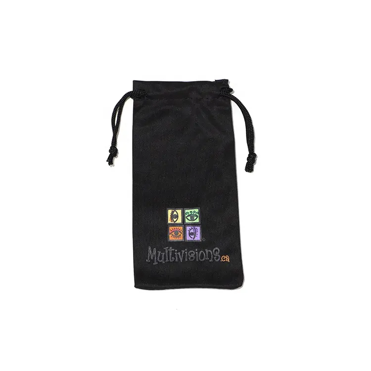 microfiber pouch offset printing made to order Custom Style Men Bag