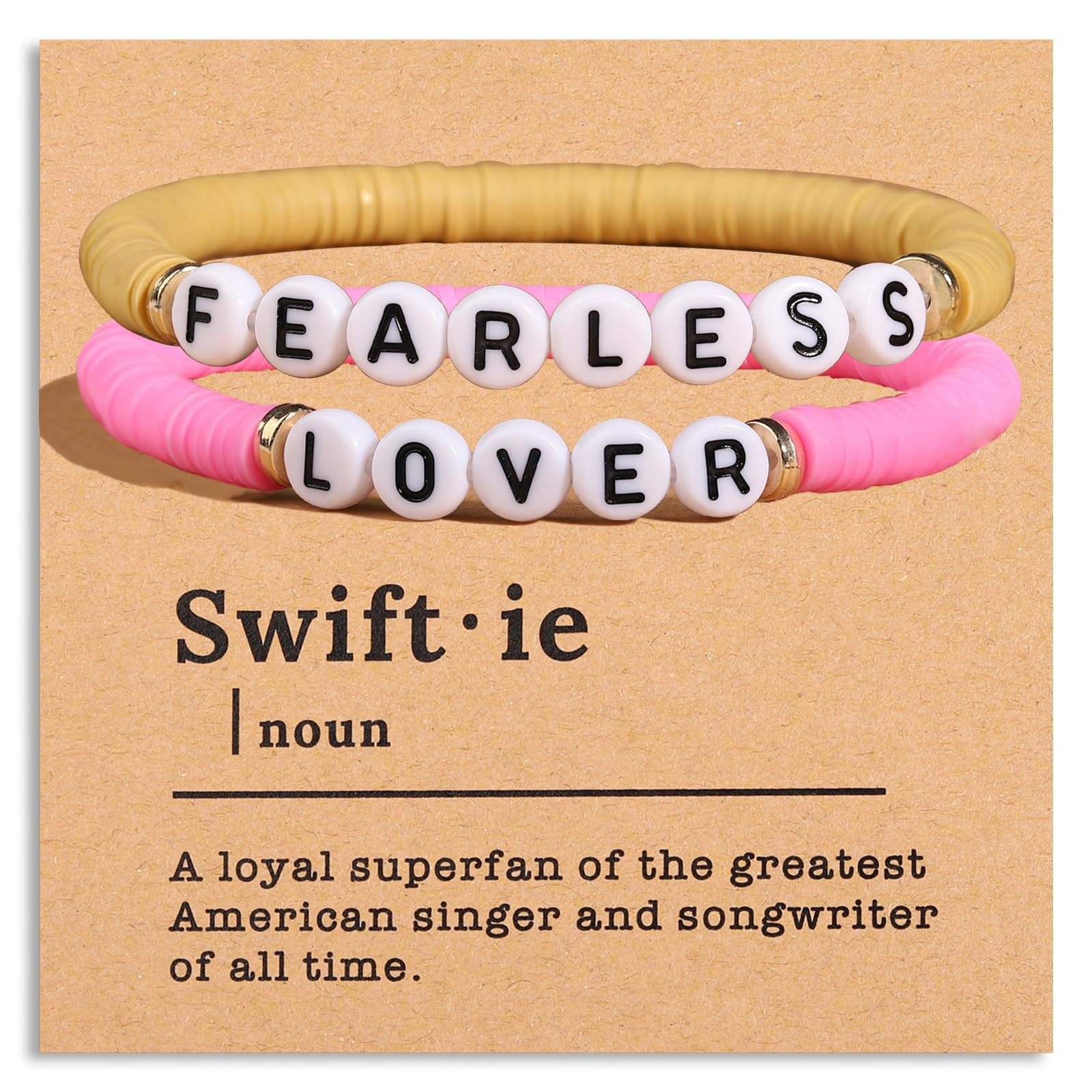 FEARLESS + LOVER 2 - Embalaje de tarjeta con imagen