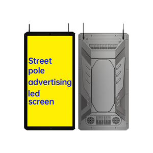 Özelleştirilmiş açık IP65 su geçirmez sokak direği reklam afişi tabela tabela ekran paneli led ekran - Product Image 1
