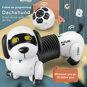 Smart Pet Realistic Robot Haustier Welpen roboter Doy Touch Sensor Programmier spielzeug Fern gesteuerter RC Stunt Robot Dog für Kinder - Product Image 3